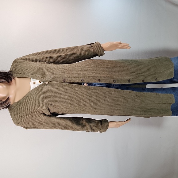 BAREFOOT DREAMS Cozy Chic Ultra Lite Women's Cover Up Cardigan, Size M, Flawless - Picture 3 of 17